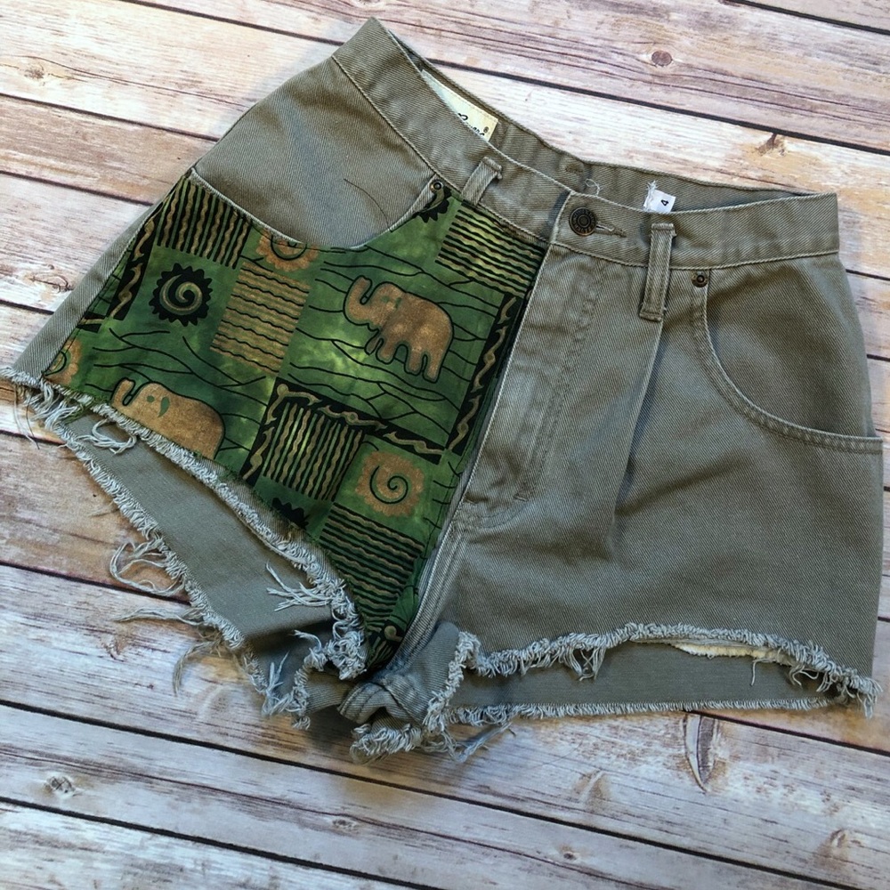 Vintage Eddie Bauer Safari Cutoff Shorts